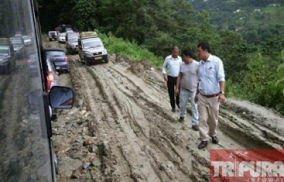 Massive corruption in PWD Dept. in CPI-M era, NH-44’s renovation has become forgone issue Massive corruption in PWD Dept. in CPI-M era, NH-44’s renovation has become forgone issue
